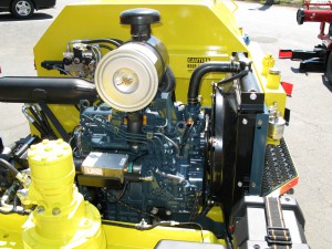 Turbocharged Diesel Engine on PavementSaver